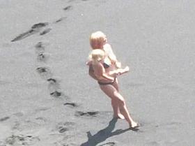 a day above the nude beach