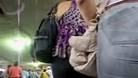 Blonde Brazilian girl big ass