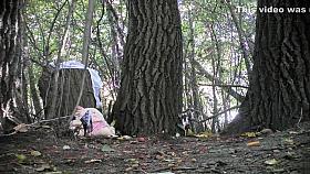 Voyeur sees bridesmaids peeing and films them with his cam