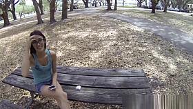 Dicksucking eurobabe pickedup and fucked pov