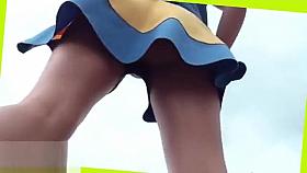 Netball player upskirt