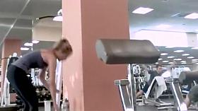 Sassy teen girl spied in store