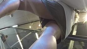 What's under this wonderful green miniskirt?