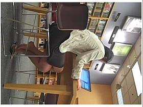 Candid Asian Teen Feet Dangling Pt 2 (shoeplay)