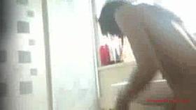 Sexy Indian teen in shower