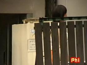 Confused short-haired Japanese tart exposes her hairy snatch during sharking affair