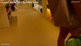 Beautiful girl in sexy shorts