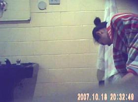 In and out of the shower