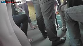 So thrilling blond upskirt clip