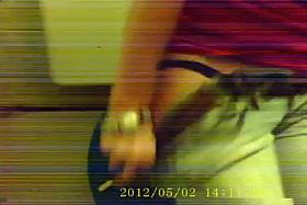 Toilet spy cam is filming a hot girl peeing