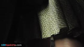 Gal with the hawt round gazoo up petticoat