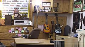 Bigtitted pawnshop amateur bent over desk