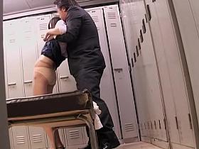 Japanese slut is penetrated by director's rod and climaxes