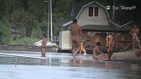 Cute amateur blonde teens beach voyeur vid