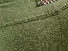 Nice ass and cameltoe girl in tight pants