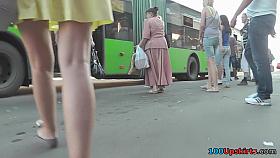 Dirty nude upskirt vids present raven-haired amateur