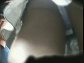 Real amateur slutty redhead upskirt video