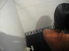 My cousin is taking a shower!!!!!!