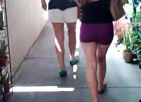 Booty Shorts Quickie