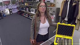 American Cock Bangs Big Titty French Slut