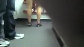 My spouse flashes her ass to a stranger