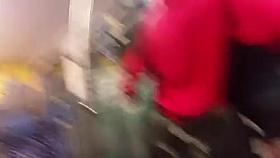 Cat Pants butt young girl