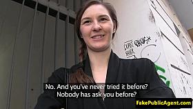 Pulled girlnextdoor public fucked for cash