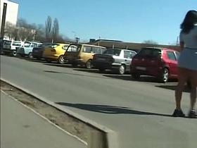 hot girls pissing in public