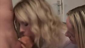 CFNM office blowjob and cumshot