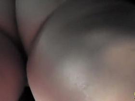 Hot babe on the bus station