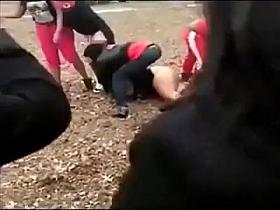 Black women undressed and beaten by bad bitches