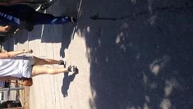 Two fat Mexican booty walking