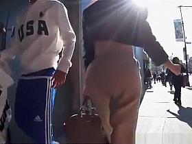 Redhead milf with bubble booty