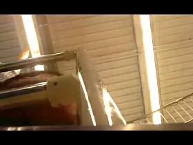 Upskirt supermarket french milf