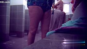 Hidden cameras in public pool showers 152
