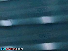 Sensational sexy nylons upskirt