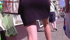 High heeled non-professional panty belt up petticoat