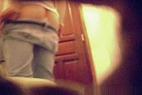 Spy Friend in Bathroom