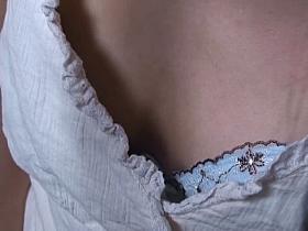 Best downblouse vids show yummy nipples.