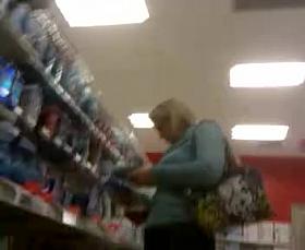 Pantyhosed upskirted MILF