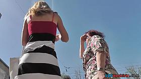 Great gazoo up striped petticoat