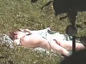 Hidden cam - hairy pussy