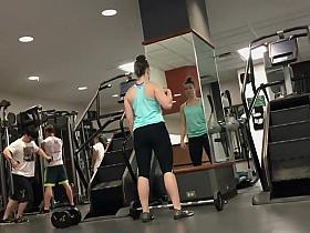 Rock hard ass of a fighter girl