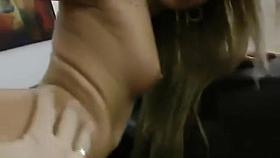 Hot young blondie Amanda is teased in Roccos POV scene