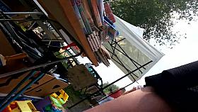 first upskirt black dressed hotti