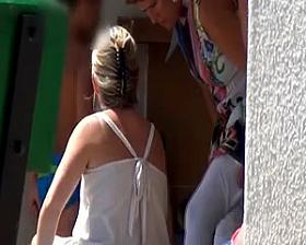 Changing Pussy Peek Oops