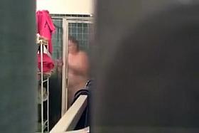 Mother in waw BBW shower compilation