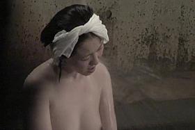 Nude titted Asian amateur almost sleeping in the hot sauna nri009 00