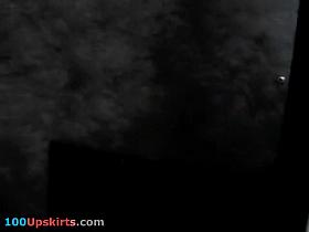 Captivating cutie in silk belt