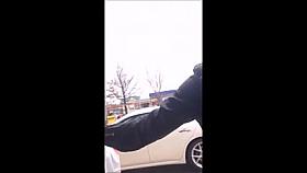 Blonde college girl with phat ass in spandex.